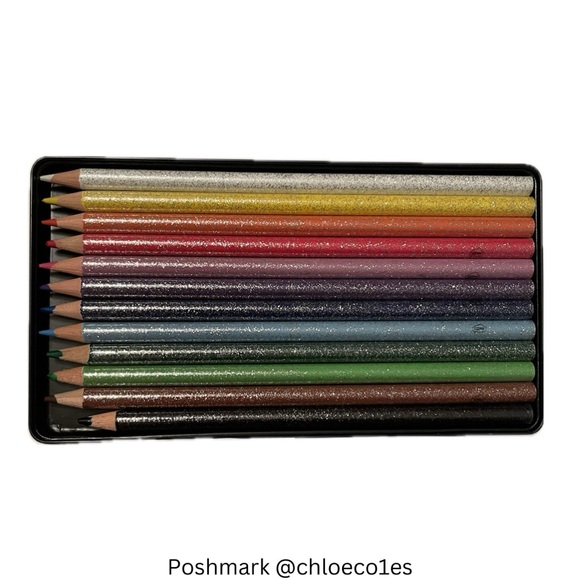 💛3/$15 NPW Gifts Sketch and Sparkle Glitter Pencils - Picture 3 of 4